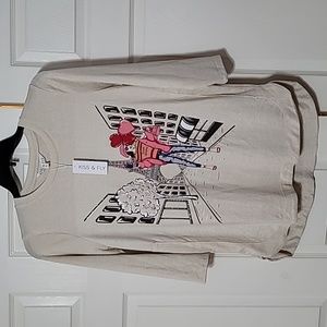 Kiss & Fly womens valentines day shirt Multiple Sizes Available